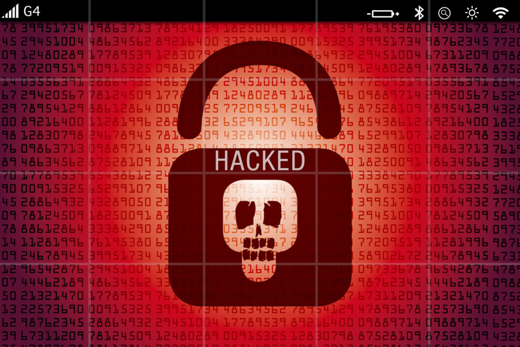Webseite gehackt